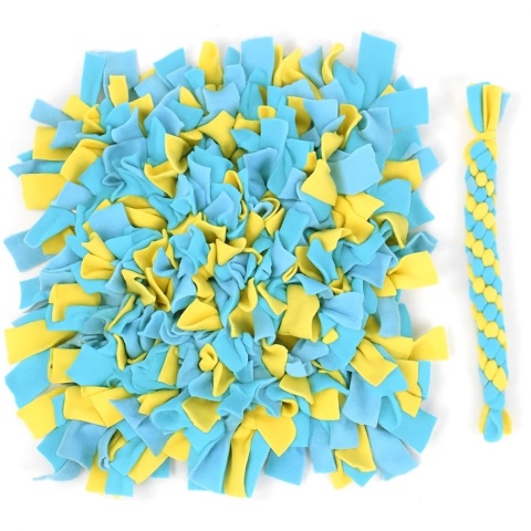 NUXIE® Legowisko zabawka dla psa antypoślizgowa mata węchowa 40cm + szarpak