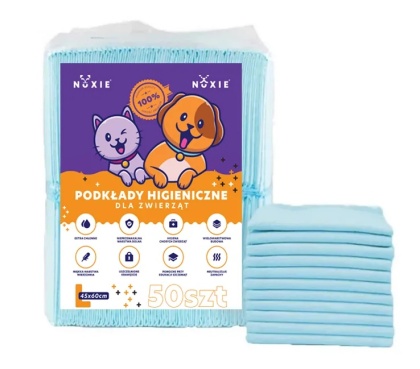 NUXIE® Mata dla psa psów podkłady higieniczne 50szt 45x60cm l