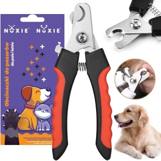 NUXIE® Obcinaczki obcinacz do pazurów dla psa kota z blokadą