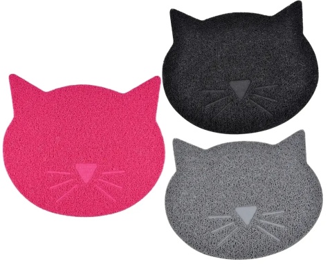 NUXIE® Podkładka pod miskę dla kota i psa wodoodporna mata antypoślizgowa 43cm