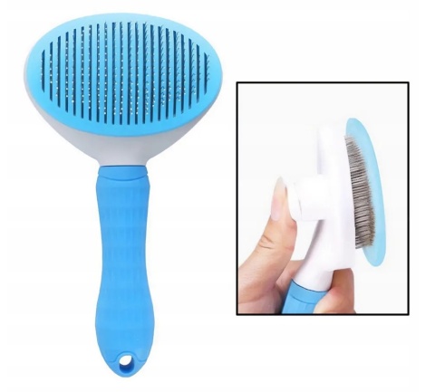 NUXIE® Szczotka do sierści dla psa kota samoczyszcząca