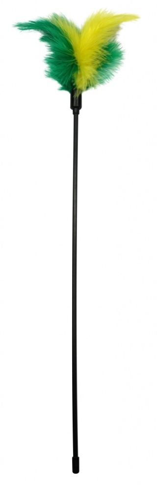 Zabawka dla kota wędka z myszką. Długość wędki - 40cm