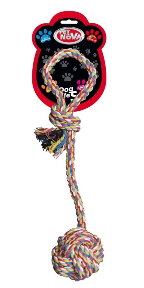 Zabawka pluszowa dla psa ROPE-BALLONROPE-9CM