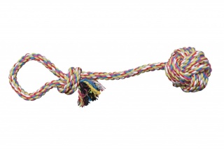 Zabawka pluszowa dla psa ROPE-BALLONROPE-9CM